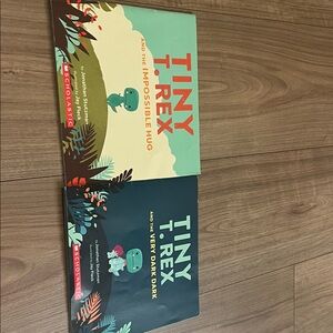 tiny T Rex book set of 2